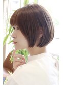 【I.】おさまりがいい前下がりショートボブ　川口