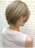 ブロンドショート