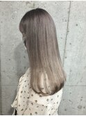 ハイトーングレージュ×インナーホワイトラベンダー