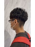 【INCE HAIR】 ツーブロック×爽やかパーマ