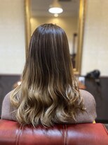 ヘアーデザイン メルシー(Hair design merci)&nbsp;【1から創る】イメチェン☆黒髪からのバレイヤージュ