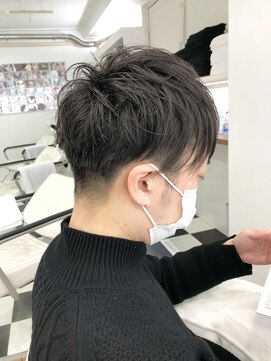 ヘッズ 本八幡店(HEADS) MEN'S HAIR  センターパート　サイドパート　韓国マッシュ