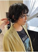 伸ばしかけにはパーマで。stylist 高橋裕貴