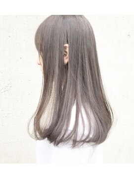 メゾンアクア 表参道(Maison ACQUA) ブリーチなしカラー　透明感　グレージュ