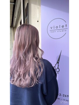 ヴァイオレット(violet) ラベンダーグレー