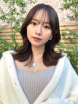 ミラリー トウキョウ(Mirareee Tokyo) 20代30代40代◎栗色波巻きミルクチョコレート艶感エギョモリ