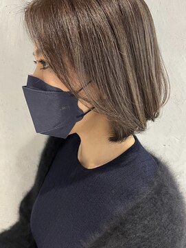 GBG 自由が丘 《After》仕上がりスタイル【白髪ぼかし脱白髪染めハイライト 】