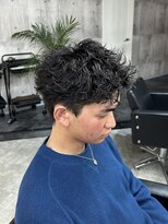 メゾンフォーメン(Maison for men)&nbsp;スパイキーショート×ピンパーマ