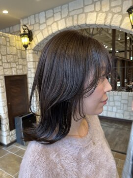 シャル 新百合ヶ丘(shalu) ミディアムくびれレイヤー