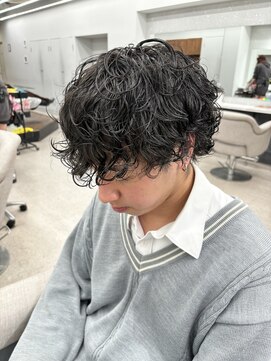 ノイズ キョウト(NOISM Kyoto) 外国人風カーリーパーマ