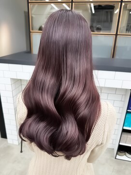 ソア 渋谷(soar) 30代40代大人可愛い髪質改善カラーラベンダーグレージュ透明感