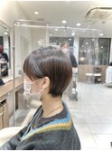 曲がる縮毛矯正×マッシュショート【Ash大泉学園 横山】