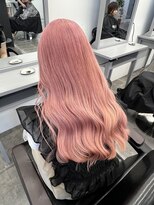 ペレ 栄店(PELE)&nbsp;デザインカラー/レイヤーカット/ウェットヘア/オリーブベージュ