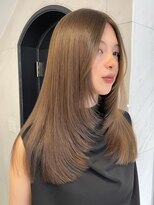 サイン 渋谷(SIGN)&nbsp;ザクザクレイヤーカット巻き方簡単ミディアムロング韓国渋谷