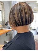 ハイコントラストエイジングボブ
