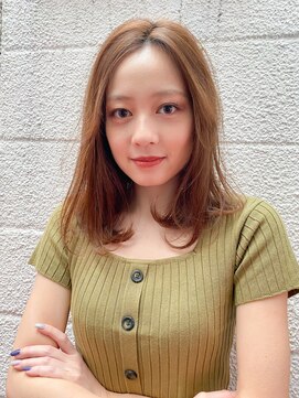 ロンドプランタン 恵比寿(Lond Printemps) 【Lond佐野】前髪なし こなれミディ アンブレラカラー