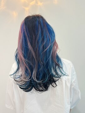 ギグスダブル 栄店(gigs double) ユニコーンカラー/ファンタジーカラー/ロングレイヤー