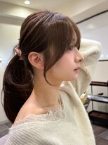 シュガー(Sugar)&nbsp;結んでもかわいい顔まわりカット♪　大阪・梅田