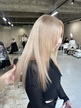 ネアー 新潟(NEER) イメチェン/ホワイトブロンド/外ハネボブ/美髪[新潟駅/万代]