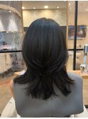 大人可愛い美髪ひしがたミディアム