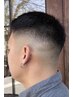 大人限定！大人気barberスタイル！スキンフェード！ 7700円