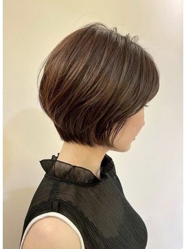 ストーリー 長野店(STORY:E) シルエット◎丸みボブ×傷めない白髪染め