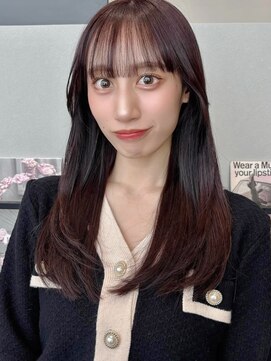 ケーツー あべのキューズモ-ル店(K-two) 大人ガーリーstyle*セミロングヘア*前髪カット*髪質改善*美髪