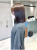 メルティカラー似合わせカットウェーブミディアム縮毛矯正