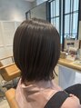 エル バイ ゼノン ビューティー(L by ZENON BEAUTY) くびれレイヤースタイルボブミディアム×外ハネ×切りっぱなし