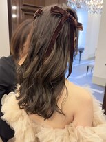 ティエラ 原宿 表参道(Tierra) 【Tierra毛利仁美】華やかに可愛い，ハーフアップ
