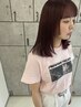 前髪ストレート＋ケラスターゼトリートメント10％オフ