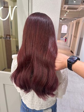 イア バイ ジーナ 渋谷(IA by Zina) Cherry pink color