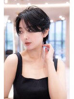 イルハバナ 渋谷(ill HAVANA)&nbsp;20代30代大人かわいい/斜めバング/グレージュカラー/小顔/前髪