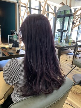 ラグヘアーワークス(LAG HAIR WORKS) ラベンダーカラー