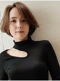 誰でも似合う大人♪のミディアムショート