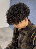 【プードルパーマ】メンズパーマ刈り上げスパイラルサーフカール