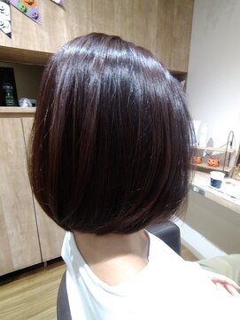 クリック 武蔵新城店(CLiC) 50代　うるつやボブ