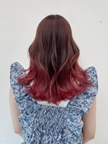 フローラバイシエスタ 池袋(Flora by siesta)&nbsp;チェリーレッドグラデーション