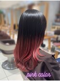艶ピンク×レイヤーカットで軽やかに｜武蔵境