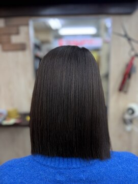 ぷつっとボブ×美髪矯正