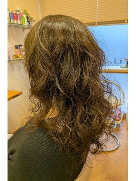 しっかりカールヘアー