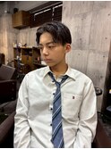 波巻きパーマ