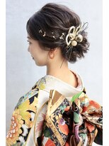 プランツヘアー 成人式 卒業式ヘアセット 博多着物着付け