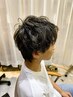 ショートスタイル限定！メッシュキャップハイライト＋カット　￥14000