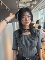 ヘアーエスクールシーユー 枚方T-SITE店(hair S.COEUR×Cu)&nbsp;ロングウルフ/大阪枚方美容室