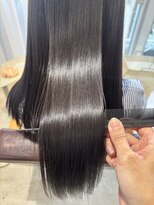 フルール(fleur) 髪質改善トリートメントロングヘアブラウン