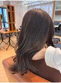 ブリーチなし◎透明感カラー