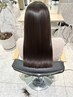 【最上級】髪に優しい酸性ストレート+オージュアケア￥25300→￥24200