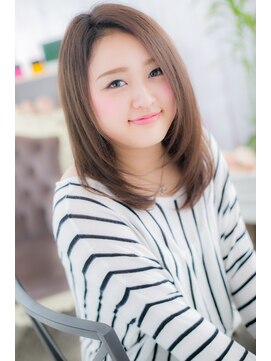 ミック 日暮里店(miq) 清潔感☆ヌーディストレート