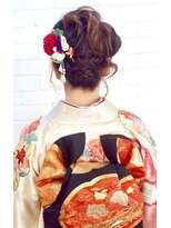 ヘアー リーフ(Hair Leaf)&nbsp;＊成人式セットアップスタイル＆着付け